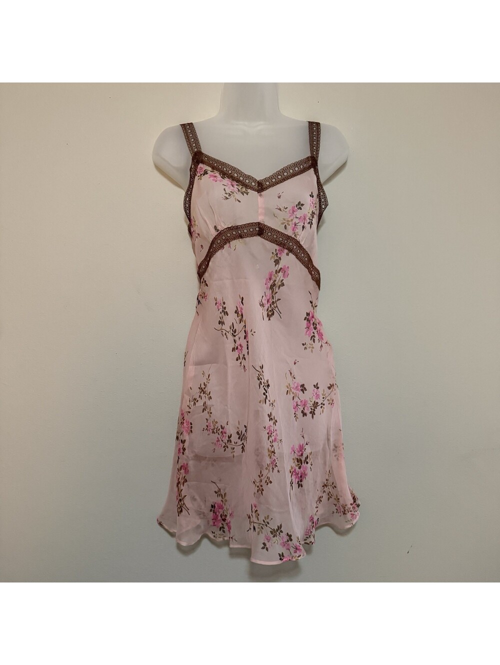 Vintage Betsey Johnson New York Floral Slip Dress ASO Sabrina the Teenage Witch - Picture 3 of 9